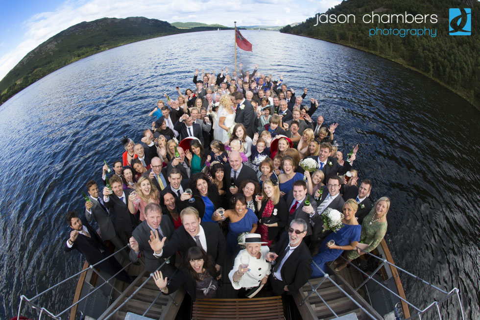 Lake District Wedding Photos on Ullswater Steamer