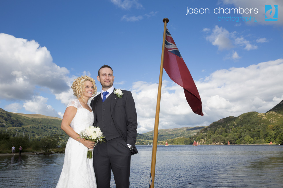 Bride and Groom Photos on Lake Ullswater 0021