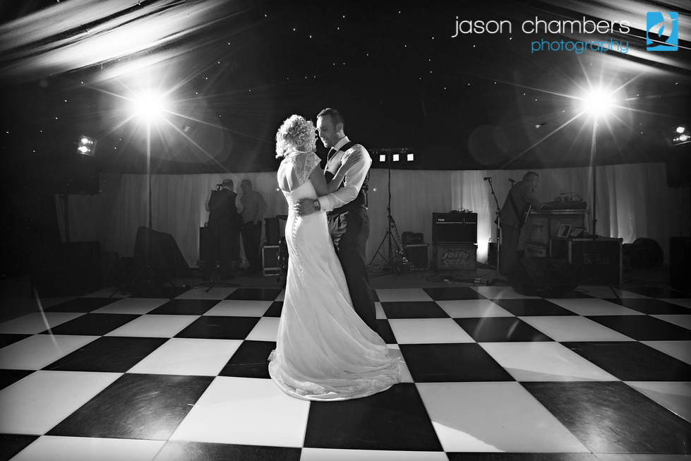 First Dance Wedding Photographs by Jason Chambers