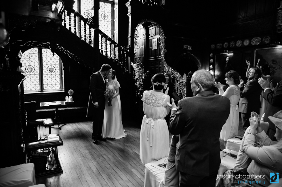 wedding ceremony photographs at the Langdale Chase