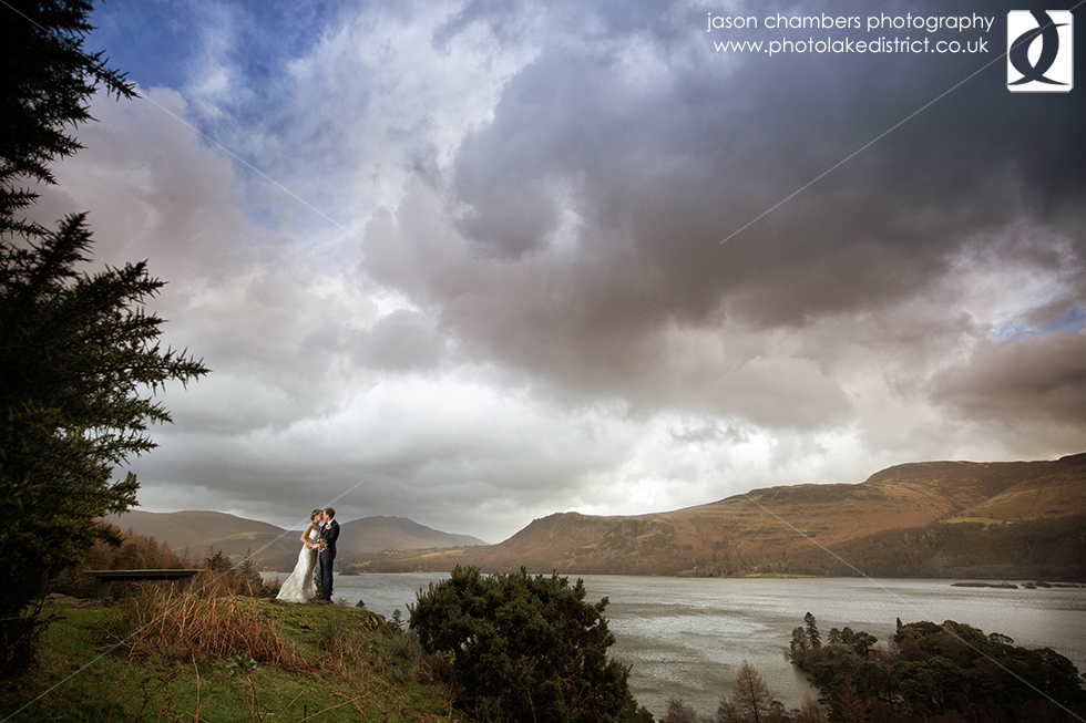 Storm Desmond Wedding Photo