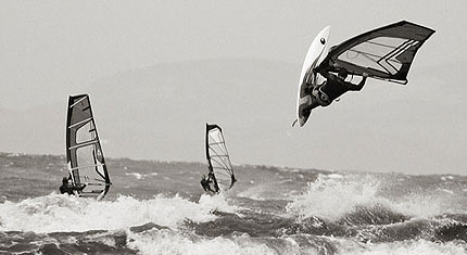 Windsurfing in Cumbria