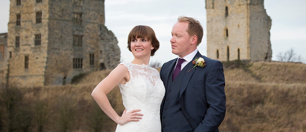 Black Swan Helmsley Wedding Photograph