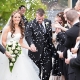 wedding gazebo confetti