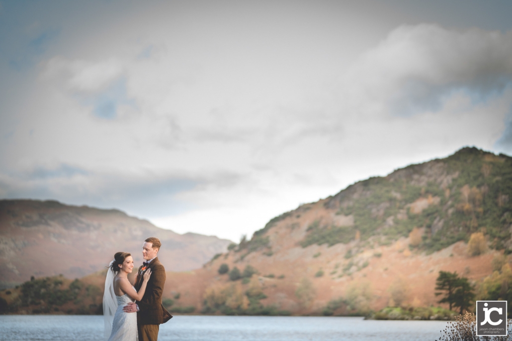 Sam and Liam's wedding photographs captured at The Inn on The Lake