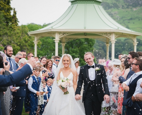 Confetti at the Inn on the Lake