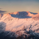 Helvellyn summit via Striding Edge
