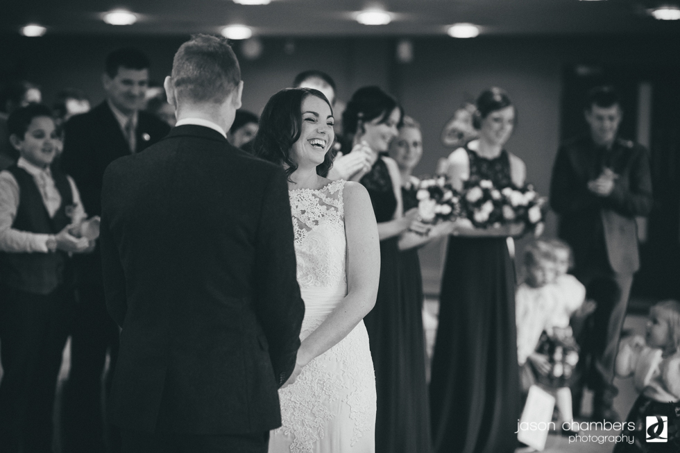 just married at the Daffodil Hotel