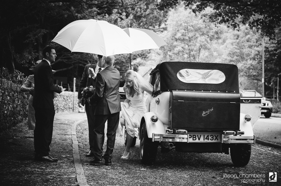 Church arrival